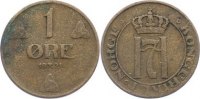 Norwegen Cu 1 Öre 1 Haakon VII. 1905-1957. -