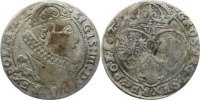 Polen 6 Gröscher 1 Sigismund III. 1587-1632. -