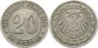Kleinmünzen 20 Pfennig -