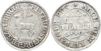 Stolberg-Stolberg 1/12 Taler Christoph Friedrich und Jost Christian 1704-1738. -