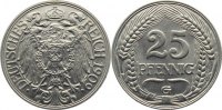 Kleinmünzen 25 Pfennig -