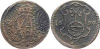 Sachsen-Albertinische Linie Pfennig Friedrich August I. 1694-1733. -