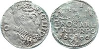 Polen 3 Gröscher 1 Sigismund III. 1587-1632. -