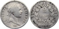 Frankreich 2 Francs Napoleon I. 1804-1814, 1815. -