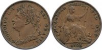 Großbritannien Farthing George IV. 1820-1830. -