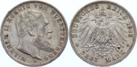 Württemberg 3 Mark Wilhelm II. 1891-1918. -