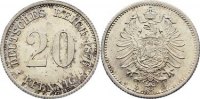 Kleinmünzen 20 Pfennig -