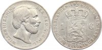 Niederlande-Königreich Gulden Wilhelm III. 1849-1890. -