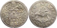 Italien-Kirchenstaat Testone Clemens XI. 1700-1721. -