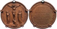 Italien-Kirchenstaat Bronzemedaille Pio XI. 1922-1939. -
