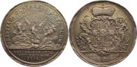 Schwarzburg-Sondershausen Silbermedaille Christian Günther III. 1758-1794. -