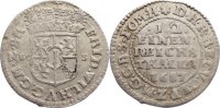 Brandenburg-Preußen 1/12 Taler Friedrich Wilhelm 1640-1688. -