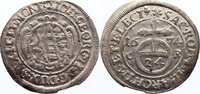 Sachsen-Albertinische Linie 1/24 Taler Johann Georg II. 1656-1680. -