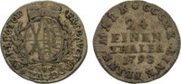 Sachsen-Albertinische Linie 1/24 Taler Friedrich August III. 1763-1806. -