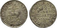 Stolberg-Stolberg 1/12 Taler Christoph Friedrich und Jost Christian 1704-1738. -