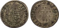 Sachsen-Albertinische Linie 1/24 Taler Friedrich August I. 1694-1733. -