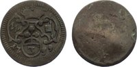 Würzburg, Bistum Einseitiger Dreiheller Adam Friedrich von Seinsheim 1755-1779. -
