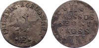 Brandenburg-Preußen 2 Gröscher 1 Friedrich II. 1740-1786. -