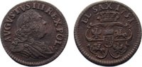 Sachsen-Albertinische Linie Cu Schilling Friedrich August II. 1733-1763. -