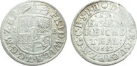 Brandenburg-Preußen 1/12 Taler Friedrich Wilhelm 1640-1688. -