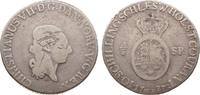 Schleswig-Holstein, Königliche Linie 2/3 Speciestaler Christian VII. 1766-1808. -
