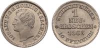 Sachsen-Albertinische Linie Neugroschen Johann 1854-1873. -