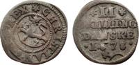 Norwegen 2 Skilling Christian V. 1670-1699. -
