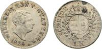 Württemberg Kreuzer Wilhelm I. 1816-1864. -