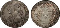 Frankreich 1/5 Écu 1 Ludwig XVI. 1774-1793. -