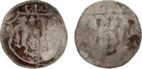 Henneberg, Grafschaft Einseitiger Pfennig - sächsischer Art o. J. (u Wilhelm VI. 1480(1495)-1559. -