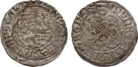 Mansfeld Breiter Groschen Günther III., Gebhard VI. und Volrat III. 1450-1474. -