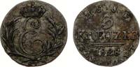 Sachsen-Coburg-Gotha 3 Kreuzer Ernst I. 1826-1844. -