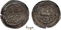 Straßburg, Bistum Pfennig Heinrich von Staleck 1245-1260. -
