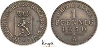 Reuss, jüngerer Linie zu Schleiz Cu 1 Pfennig Heinrich LXII. 1818-1854. -