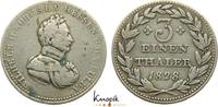 Hessen-Kassel 1/6 Taler Wilhelm II. 1821-1847. -