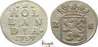Niederlande-Holland, Provinz Doppelter Wappenstuiver -