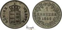 Württemberg Kreuzer Wilhelm I. 1816-1864. -