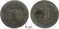 Paderborn, Bistum 6 Pfennig Franz Arnold von Metternich 1704-1718. -