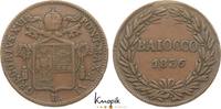 Italien-Kirchenstaat Cu Baiocco Gregor XVI. 1831-1846. -