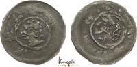Coburg, wettinische Münzstätte Pfennig Friedrich III. der Strenge 1353-1381. -