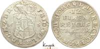 Brandenburg-Preußen 1/12 Taler Friedrich Wilhelm 1640-1688. -