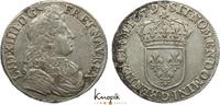 Frankreich 1/2 Écu à la cravatte 16 Ludwig XIV. 1643-1715. -