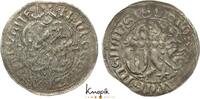 Sachsen-Kurfürstentum seit 1423 Schwertgroschen Kurfürst Friedrich II. und Margaretha von Österreich 1456-1464. -