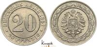 Kleinmünzen 20 Pfennig -