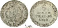 Hessen-Kassel 1/6 Taler Wilhelm II. 1821-1847. -