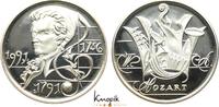 Musiker Silbermedaille Mozart, Wolfgang Amadeus *1756 Salzburg, +1791 Wien. -