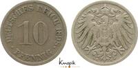 Kleinmünzen 10 Pfennig -