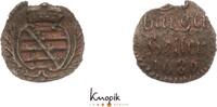 Sachsen-Gotha-Altenburg Kupferheller Friedrich I. 1675-1691. -