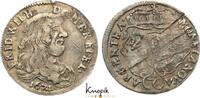Brandenburg-Preußen 1/6 Taler Friedrich Wilhelm 1640-1688. -