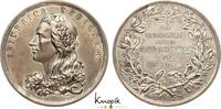 Personenmedaillen Versilberte Bronzemedaille Schiller, Friedrich von *1759, +1805, deutscher Dichter. -